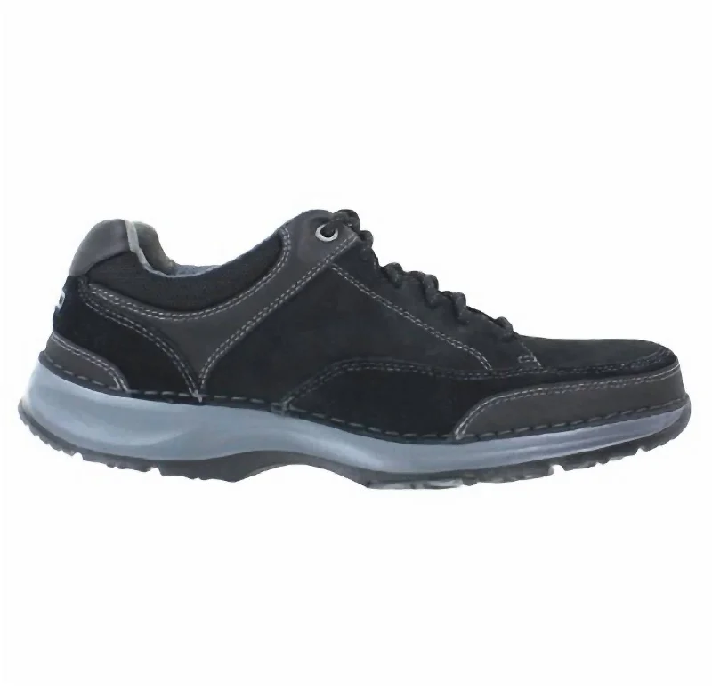 Men's Lite Five Lace-Up Sneakers In Black