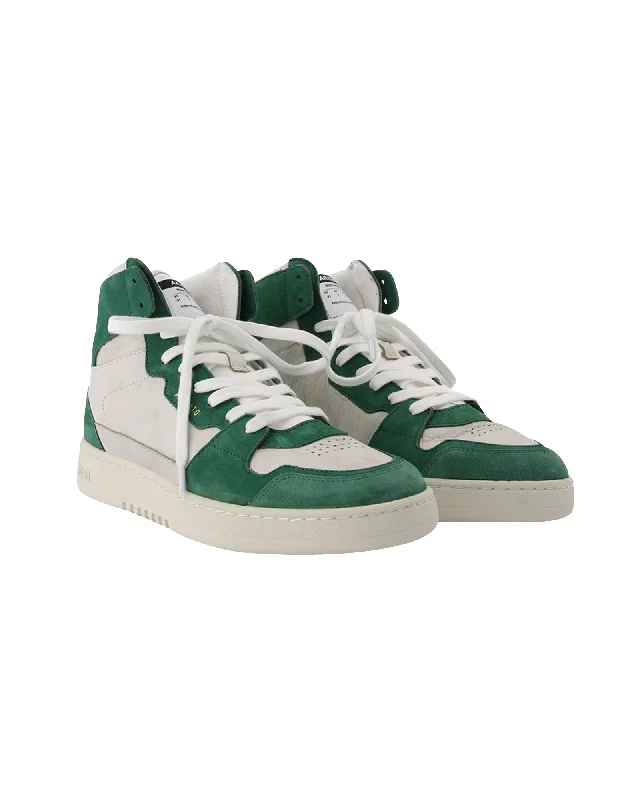 Dice Hi Sneakers - Axel Arigato - White/Green Kale - Leather