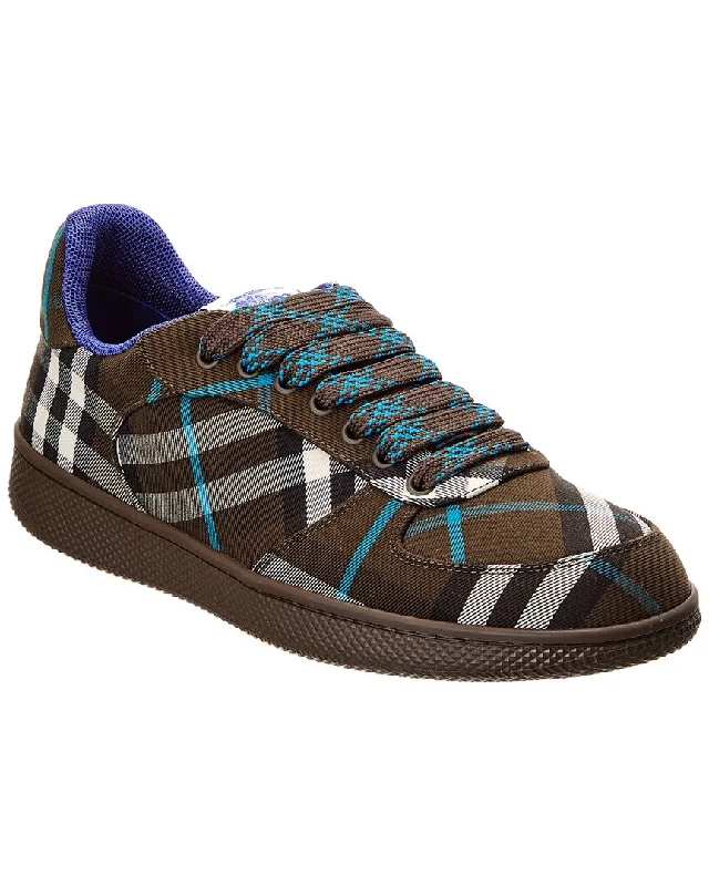 Burberry Terrace Check Canvas Sneaker