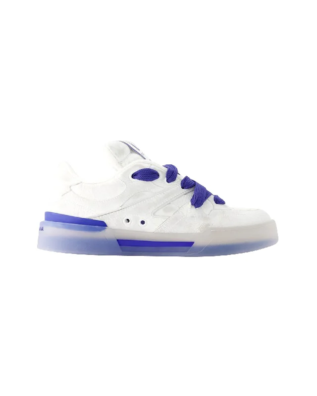 New Roma Sneakers - Dolce&Gabbana - Leather - White