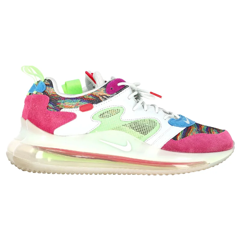 Nike Air Max 720 OBJ Odell Beckham Jr Young King of The Drip Sneakers in Pink Leather