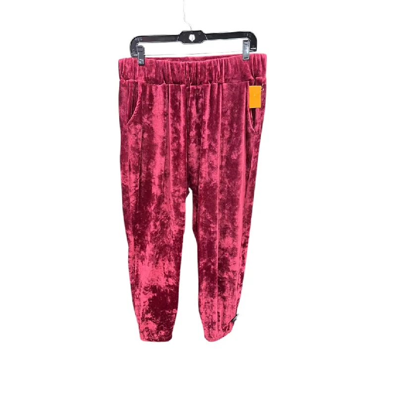 Pants Lounge By Clothes Mentor In Purple, Size: Xl