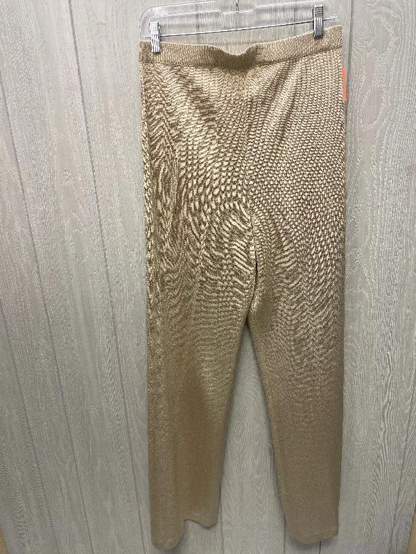 Pants Luxury Designer By St. John In Gold, Size: 8