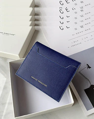 Cute Women Dark Blue Leather Card Holders Slim Card Wallet Card Holder Wallet For Women Cute Women Dark Blue Leather Card Holders Slim Card Wallet Card Holder Wallet For Women
