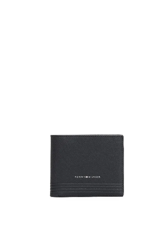 Tommy Hilfiger Business Card & Coin Wallet, Space Blue
