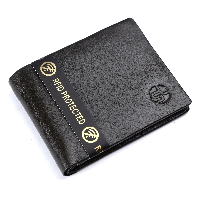 MENS LEATHER RFID WALLET  54105