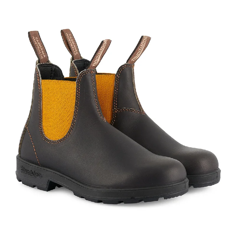 Blundstone 1919 Brown / Mustard Chelsea Boots