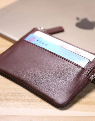 Cute Women Coffee Leather Mini Card Wallet Coin Wallets Slim Change Wallets For Women Cute Women Coffee Leather Mini Card Wallet Coin Wallets Slim Change Wallets For Women