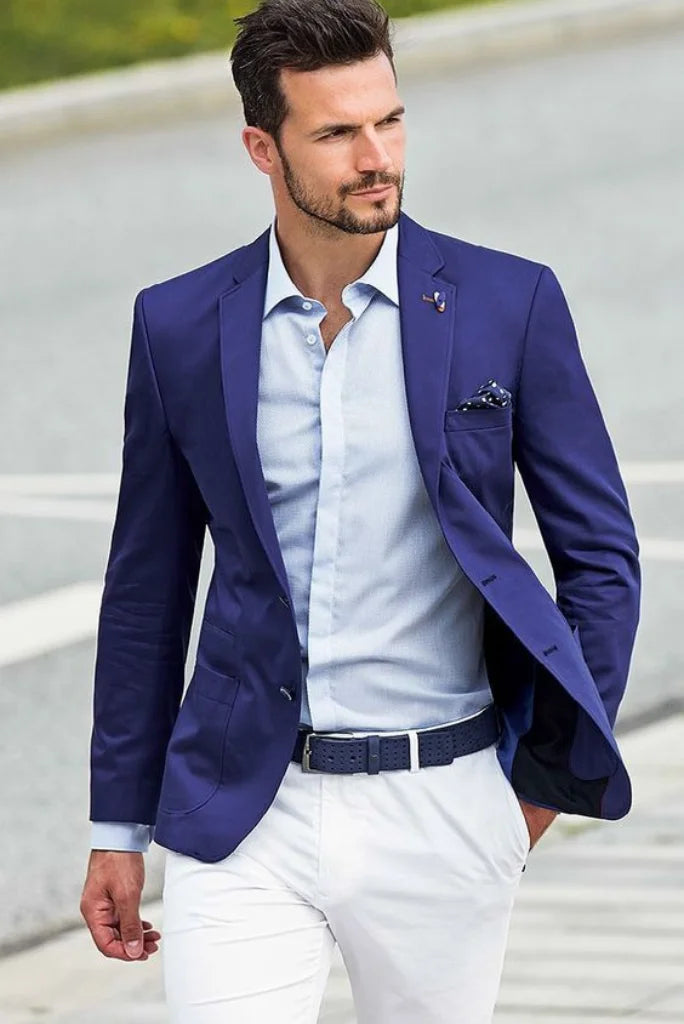 Men Navy Blue Casual Two Piece Suit Classic Suit Office Meeting Wear Premium Coat Pant Bespoke Mens Men Navy Blue Casual Two Piece Suit Classic Suit Office Meeting Wear Premium Coat Pant Bespoke Mens