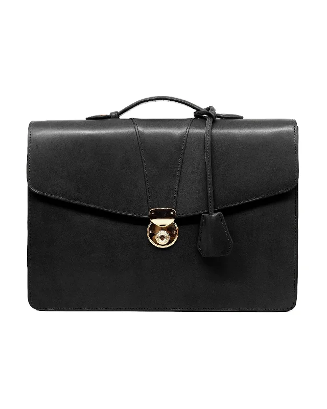 Gentry Lock Briefcase (Nero)