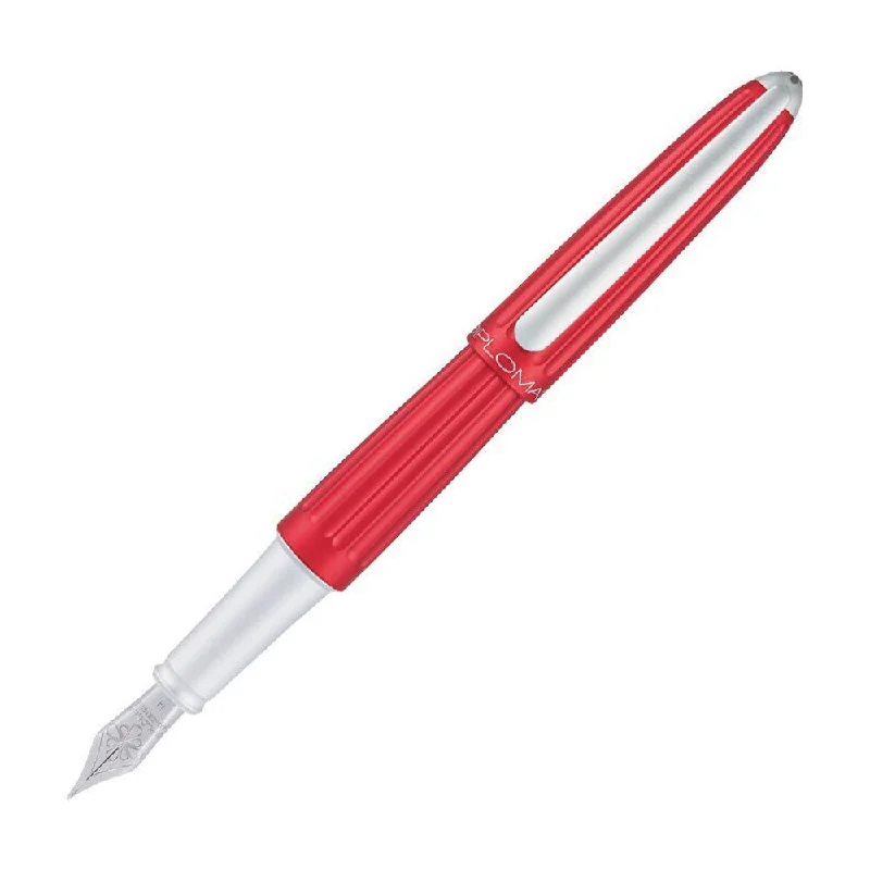 Diplomat Pens Aero Red Fountain Pen