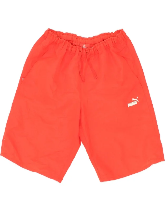 PUMA Mens Sport Shorts Large Red