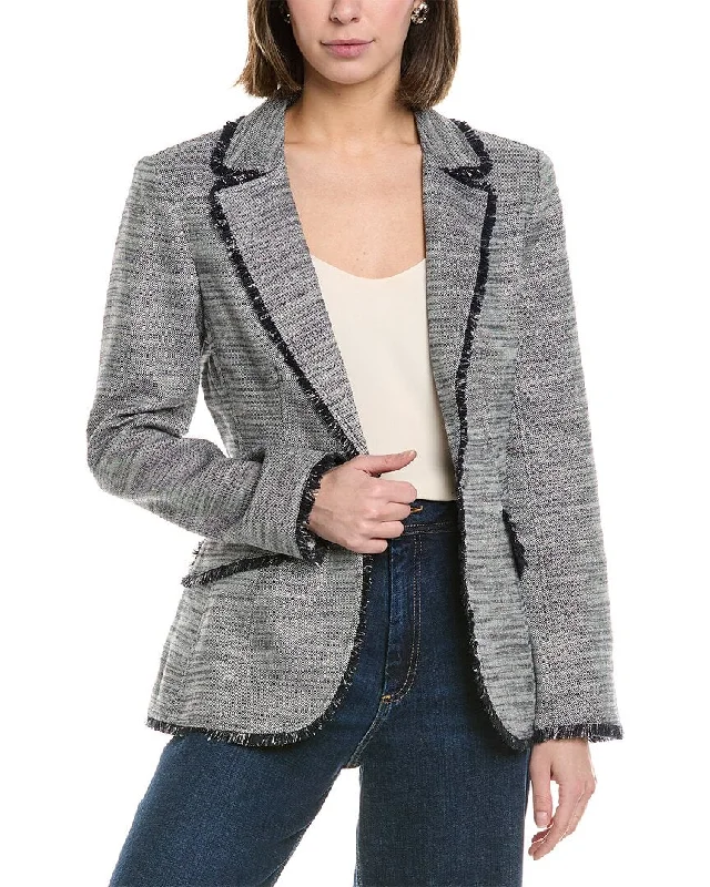 Cinq à Sept Sallie Linen-Blend Blazer