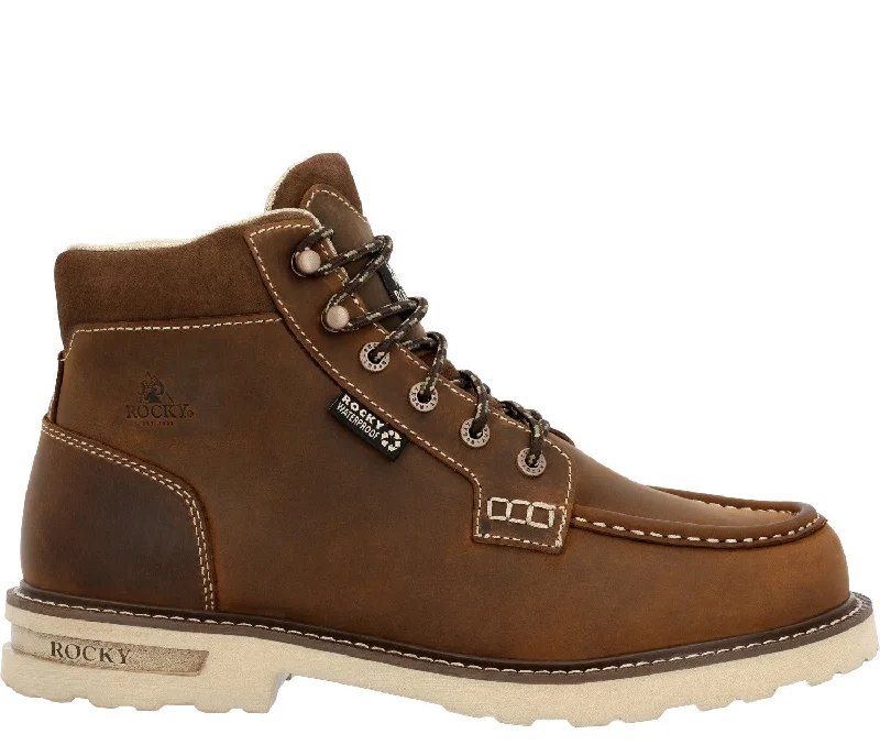 Rocky Men's Grindstone XTR 6" Waterproof EH Moc Toe Work Boot