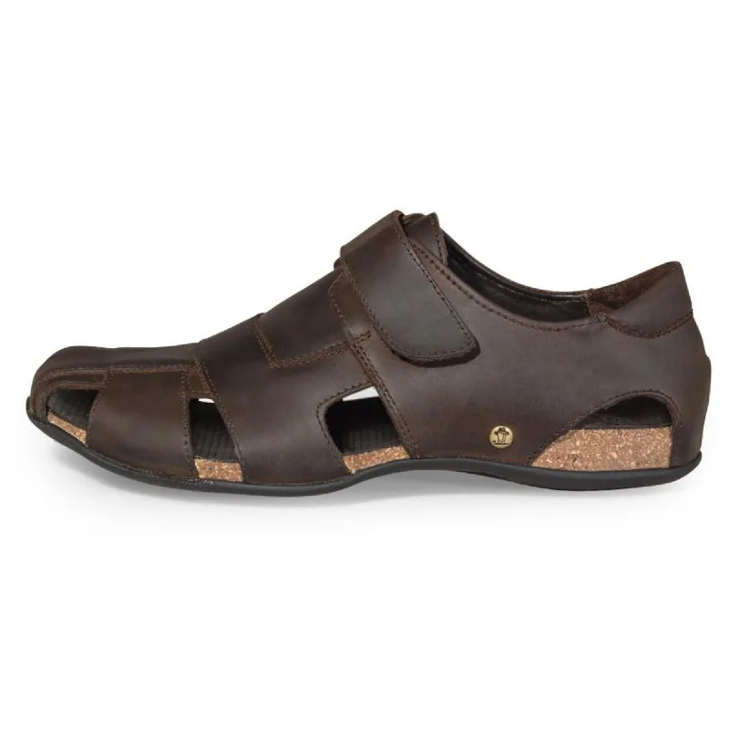 Panama Jack Fletcher C1- Men's Closed Toe Leather Sandals