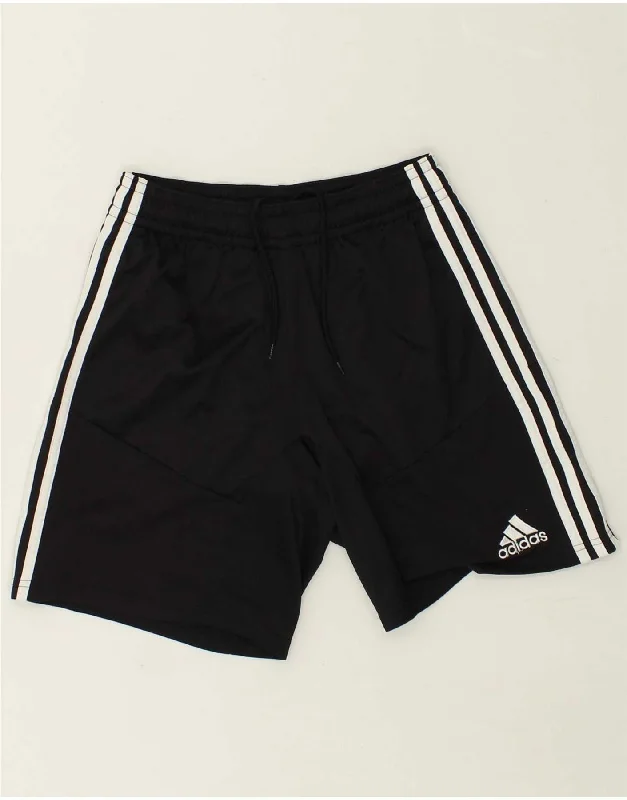 ADIDAS Mens Sport Shorts Small Black Polyester