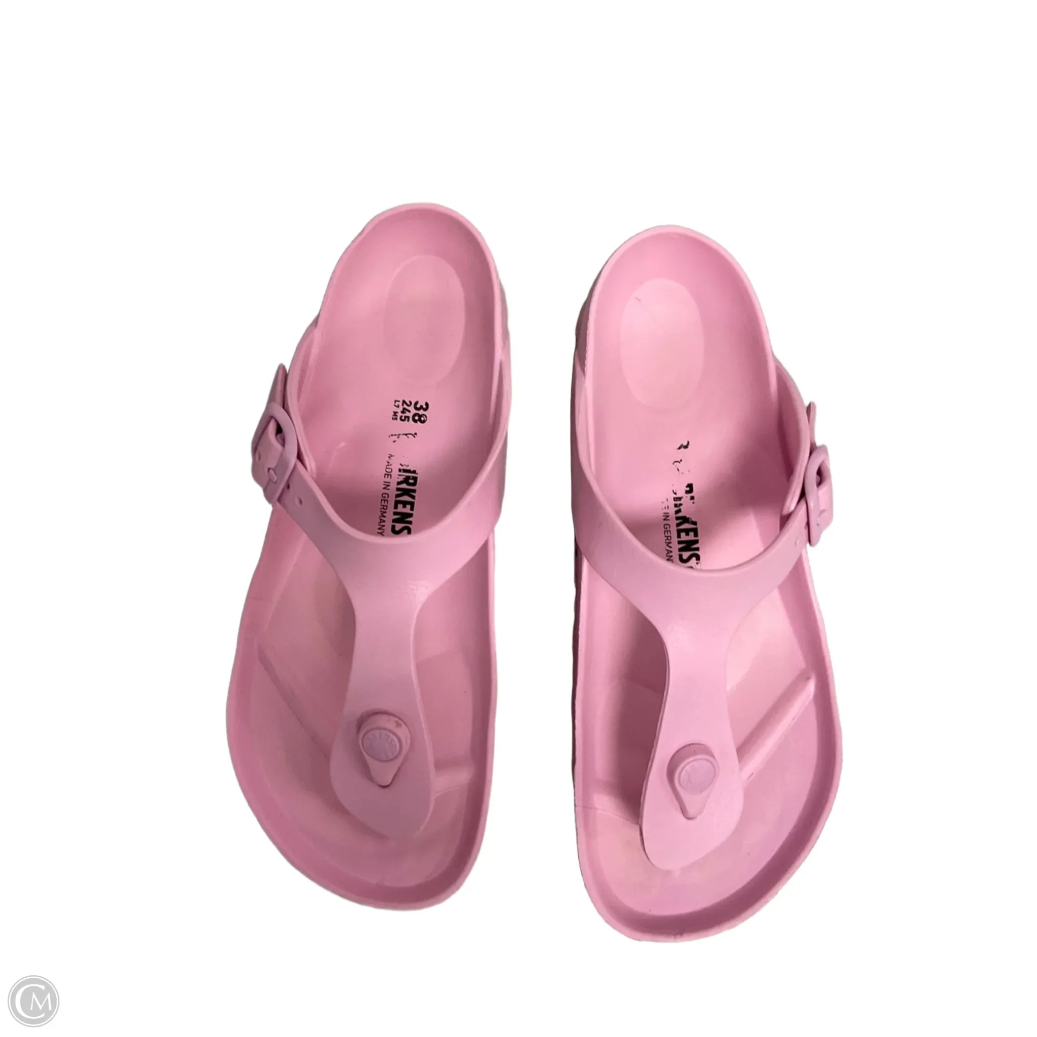 Sandals Flip Flops By Birkenstock In Pink, Size: 7