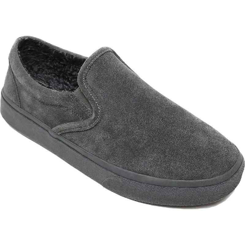 Alden Mens Leather Slip on Slipper Shoes