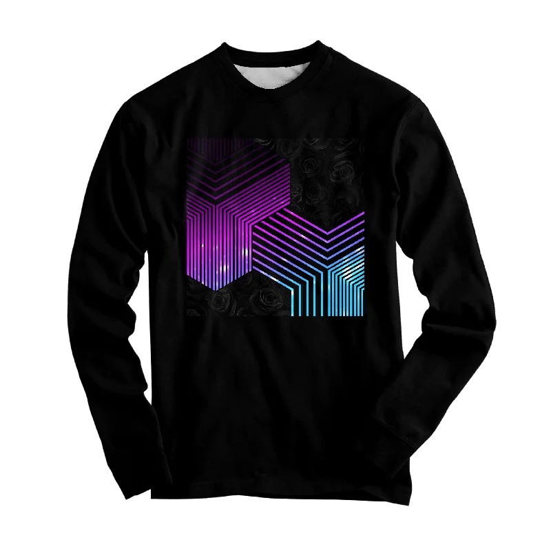 Connected Hex Graphic Long Sleeve
