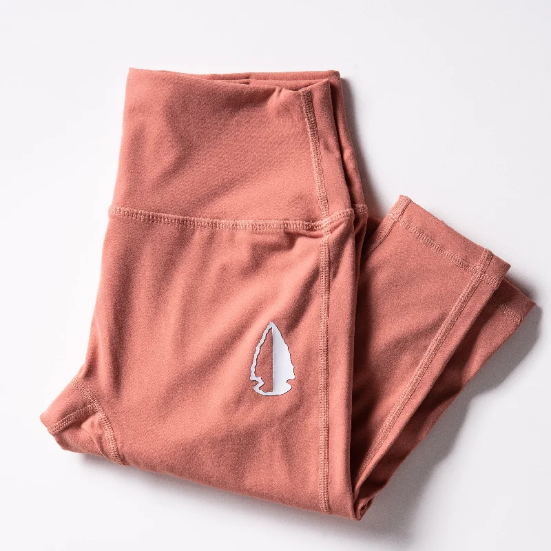 THF Premium High-Waisted Leggings - Peach