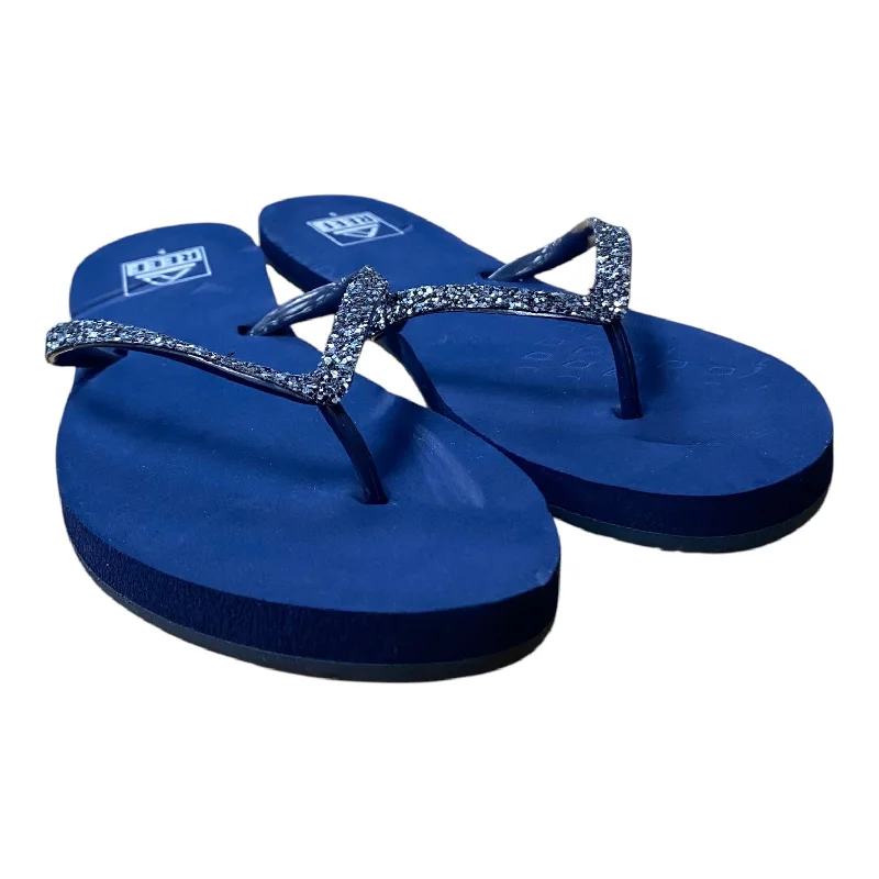 SANDALS FLIP FLOPS by REEF In BLUE, Size: 9