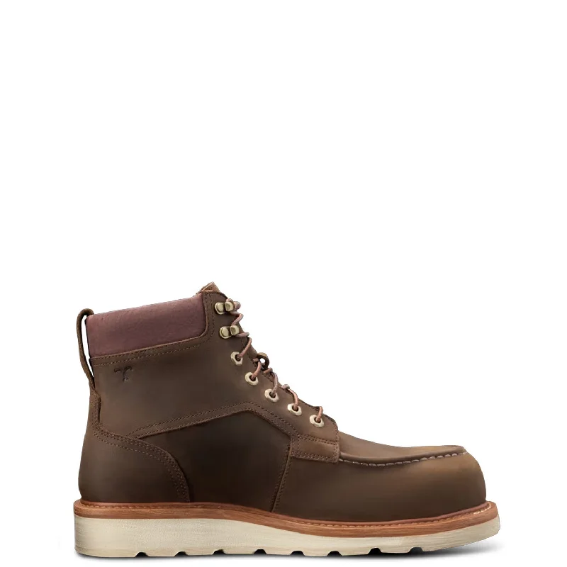 Tecovas Men's LongHaul Waterproof 6" Moc Comp Toe Work Boot