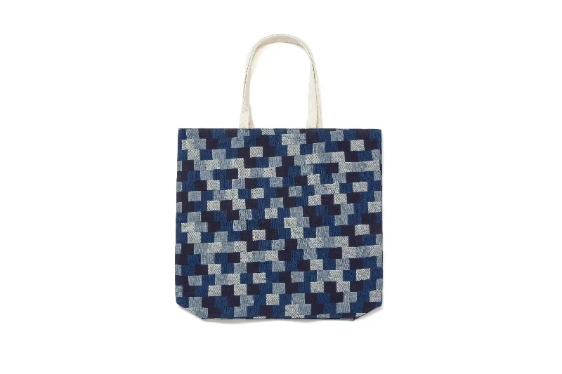 Patch Denim Tote
