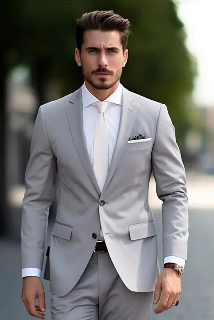 Men Two Piece Suit Wedding Classic Formal Wear Groomsmen Dinner Suits Prom Wear Sainly Men Two Piece Suit Wedding Classic Formal Wear Groomsmen Dinner Suits Prom Wear Sainly