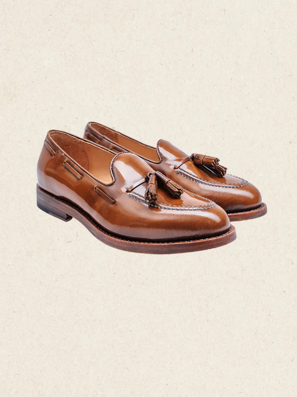 Tassel Loafers | Premium Full-Grain Leather, Goodyear Welt, Elegant Men's Dress Loafers
