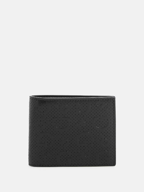 Debossed Logo Bifold Wallet