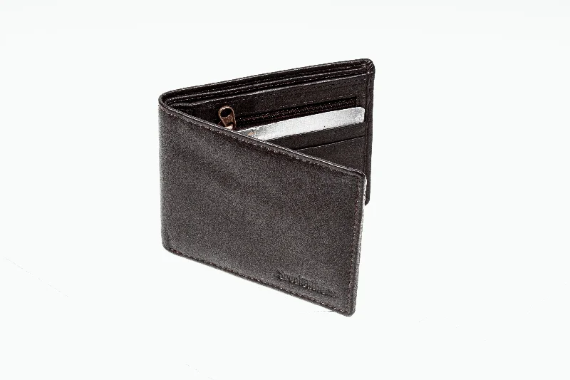 MENS LEATHER WALLET 33609 (BLACK)