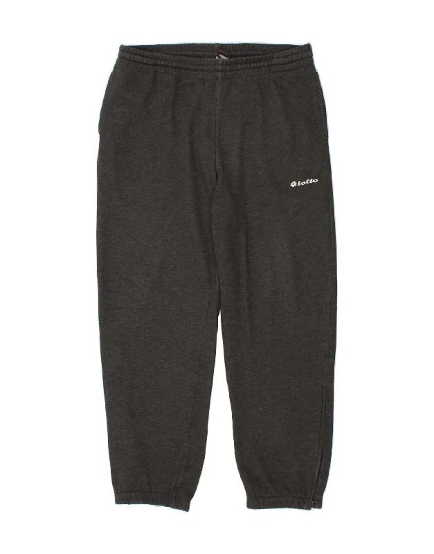 LOTTO Mens Tracksuit Trousers Joggers Large Grey