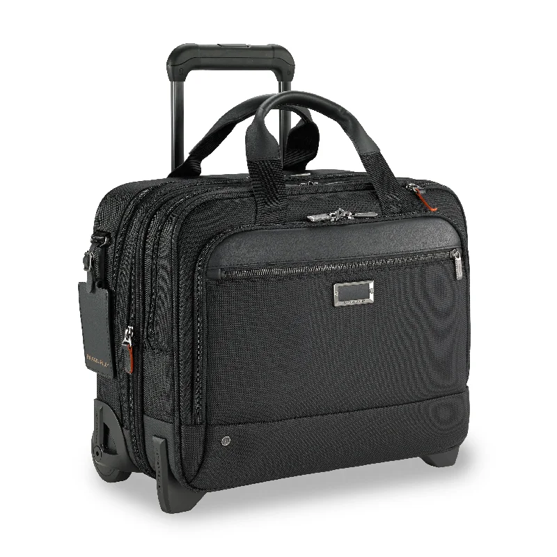 DISCONTINUED- Briggs & Riley @WORK 15” 2-Wheel Expandable Briefcase (Free Monogram)- KR420X