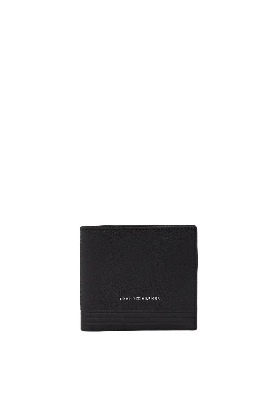 Tommy Hilfiger Business Card & Coin Wallet, Black