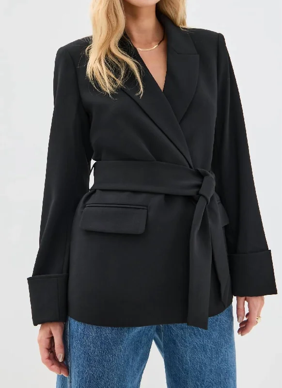 Adrienne Blazer In Black