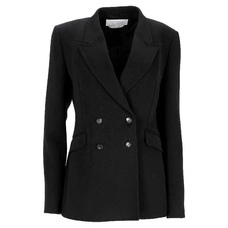 Gabriela Hearst Angela Blazer in Black Wool