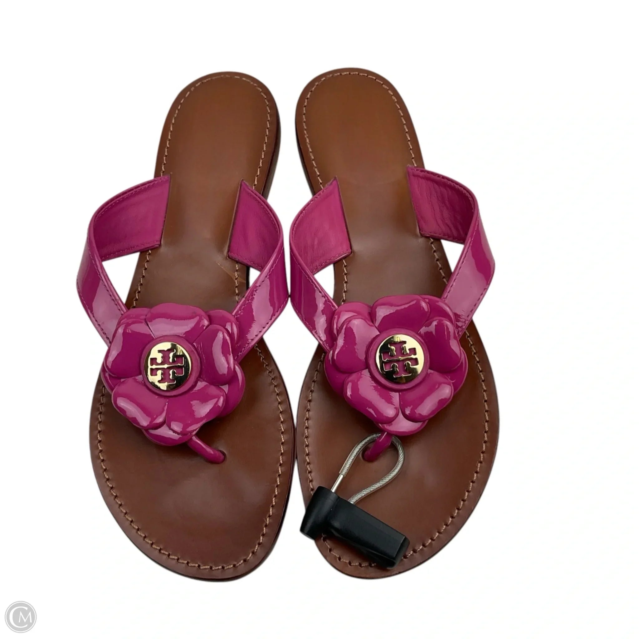 Sandals Designer By Tory Burch In Pink, Size: 8.5