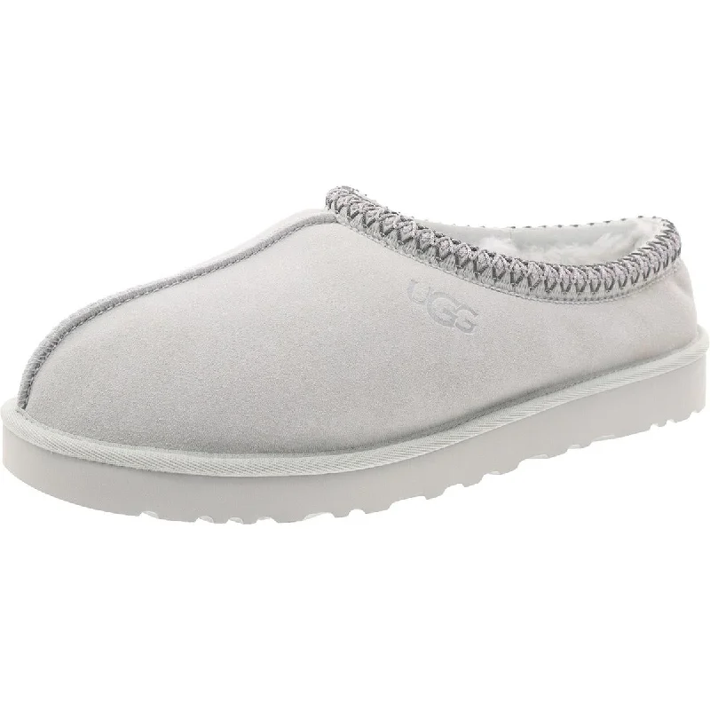 Ugg Mens Tasman Suede Wool Lined Moccasin Slippers