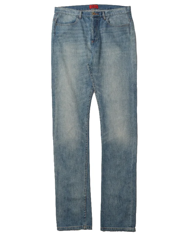 Kanye West Light Wash Jeans