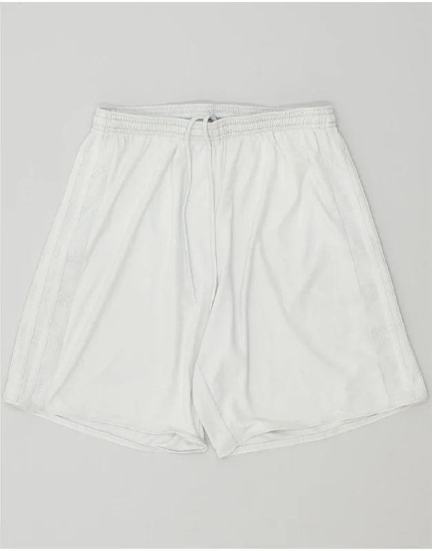 ADIDAS Mens Climacool Sport Shorts Medium Off White Polyester