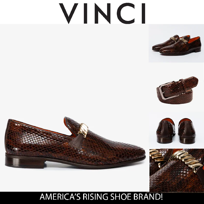 The King Tan Bit Dress Loafer Men Shoe
