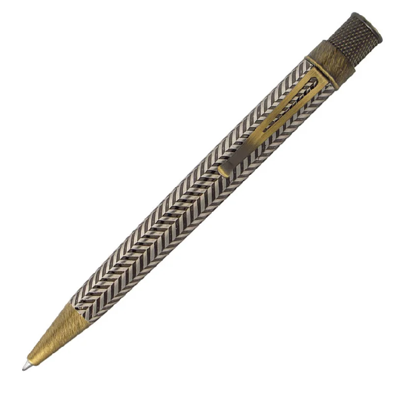 Retro 51 Tornado Vintage Metalsmith Roosevelt Rollerball/Ballpoint