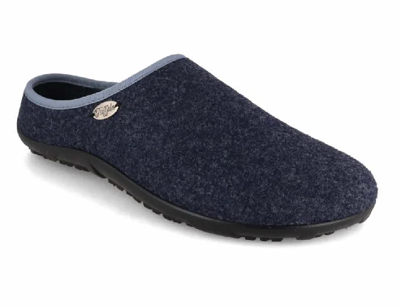 Tuffeln «Barefoot» Zero-Drop Slippers made in Germany, blue