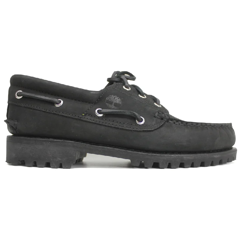 Timberland Authentics 3 Eye Classic Lug Nubuck Leather Men's Moccasin Shoes