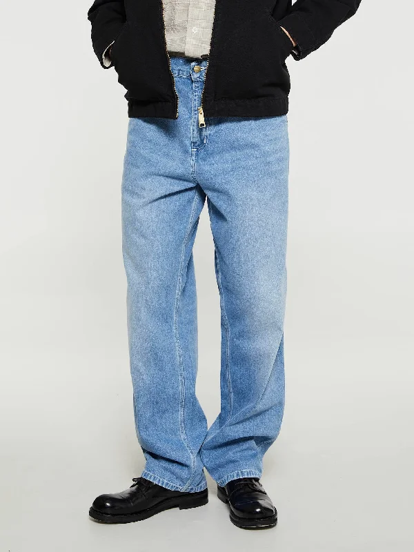 Simple Pants in Blue Light True Washed