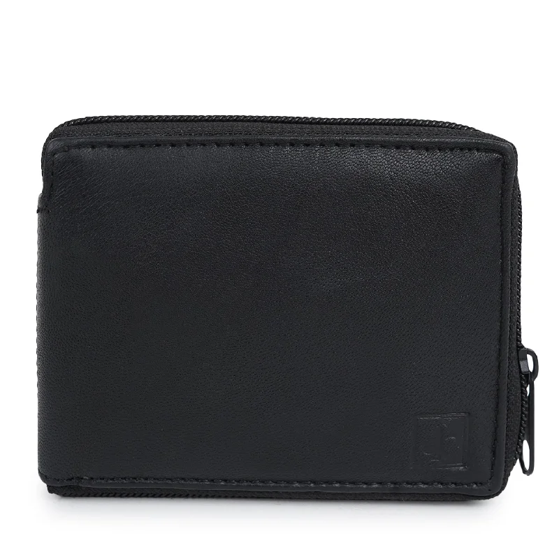 CIMONI Genuine Leather Casual Slim Multi Credit Cards Slot Zip Wallet RFID for Unisex CIMONI Genuine Leather Casual Slim Multi Credit Cards Slot Zip Wallet RFID for Unisex