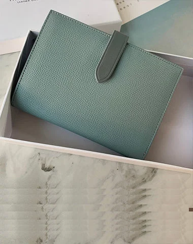 Minimalist Women Green Vegan Leather Slim Card Wallet Billfold Passport Wallet Slim Travel Wallet For Women Minimalist Women Green Vegan Leather Slim Card Wallet Billfold Passport Wallet Slim Travel Wallet For Women