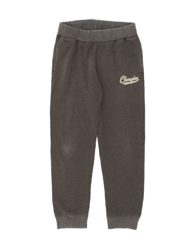 CHAMPION Mens Tracksuit Trousers Joggers Medium Grey Cotton